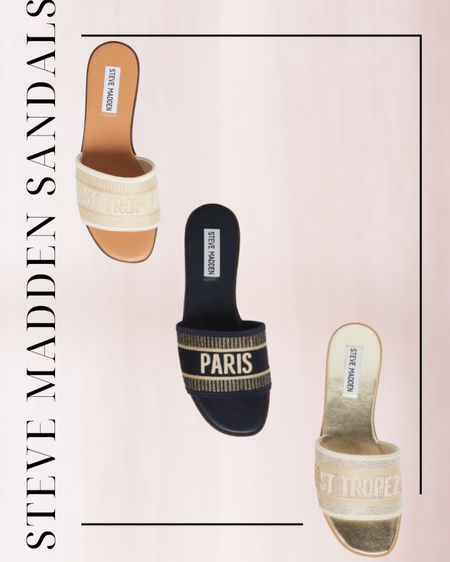 Steve Madden sandals roundup 

#LTKSeasonal #LTKshoecrush #LTKunder100