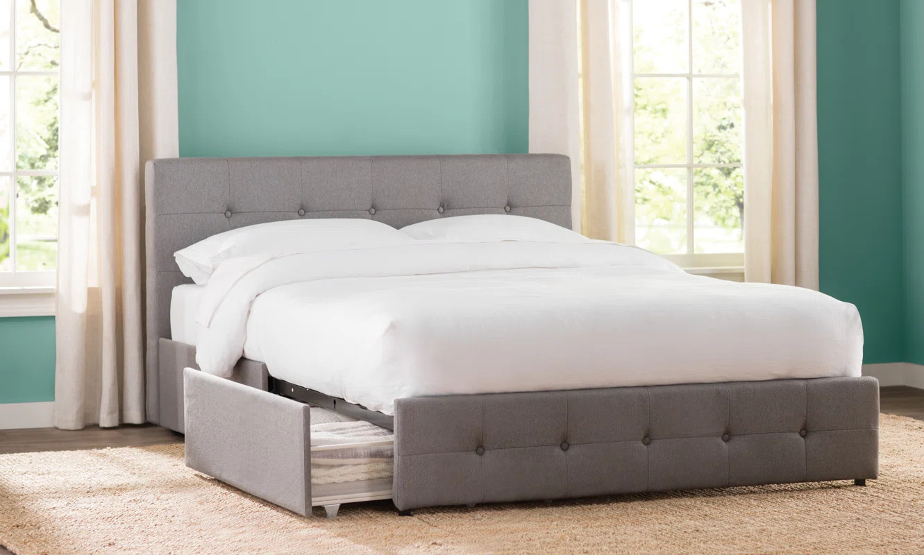Houchins Upholstered Storage Platform Bed | Wayfair North America