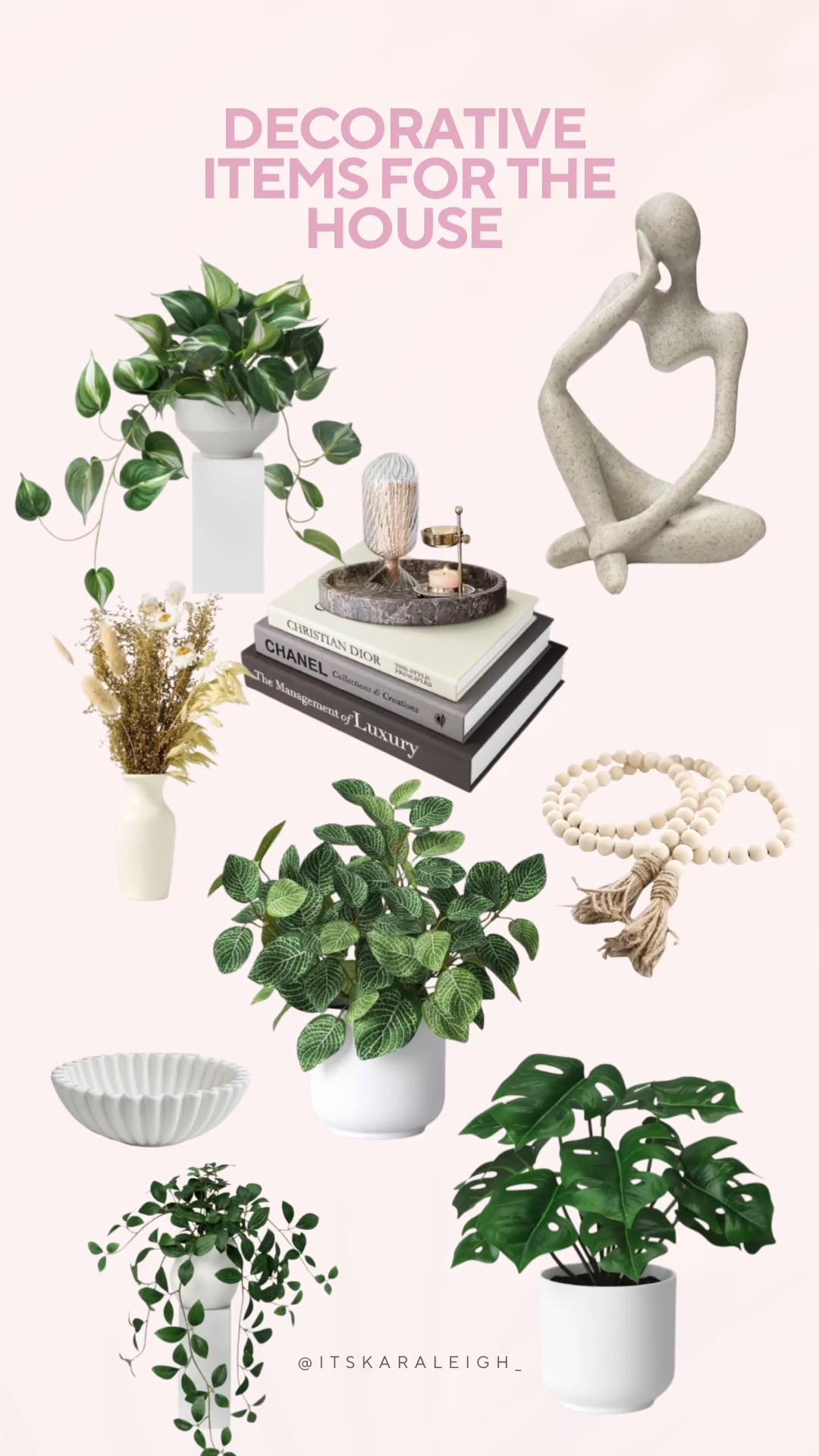 Adding more decor to my house and these are some of the items I think I’m going to get. I know lots of plants but I’m not good at keeping real ones alive and need greenery 

#LTKHome