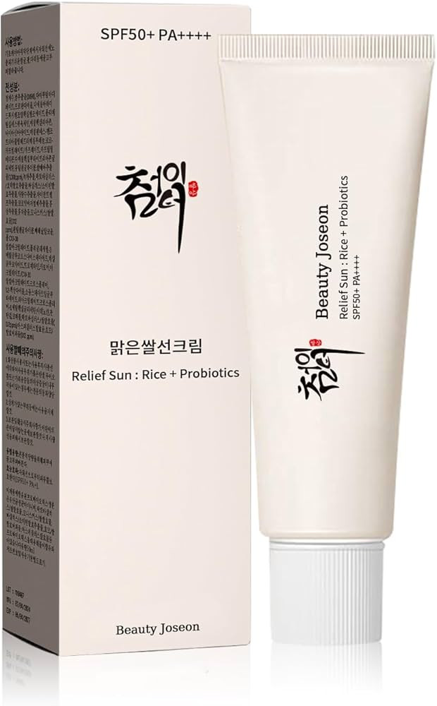 1PCS-Relief Sun Sunscreen SPF50,+PA++++Korean Skin Care Solution for All Skin Types | Nourishing ... | Amazon (US)