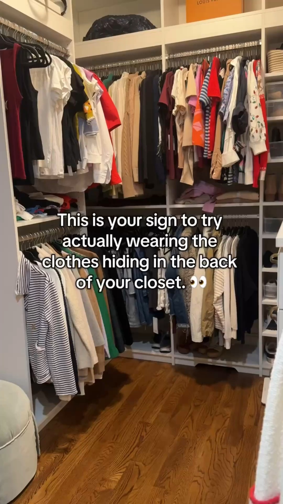 We all have that section of our closet… the one with pieces we “might wear someday.” Spoiler alert: someday never comes if you don’t style them now. 😉 Here’s your permission to: ✨ Pull one piece out. ✨ Style it with your go-to basics. ✨ Finally see if it’s a keeper (or if it deserves the donation pile). Getting dressed should feel easy — not like a daily excavation. 🕵️‍♀️ And if your closet feels more “overwhelming storage unit” than “outfit-ready wardrobe,” that’s exactly where we come in. 💌