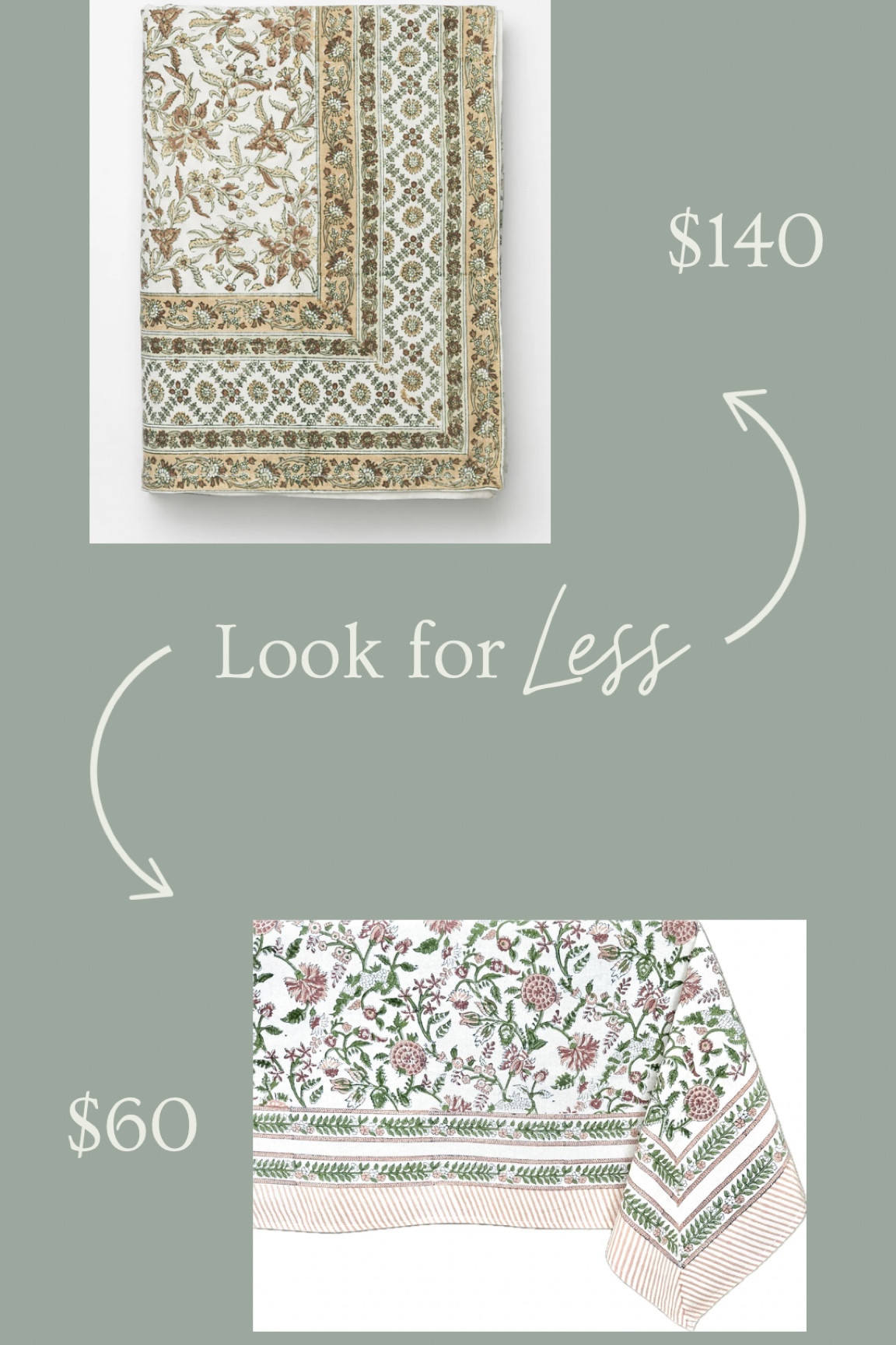 These tablecloths are perfect for spring! 

#LTKHome