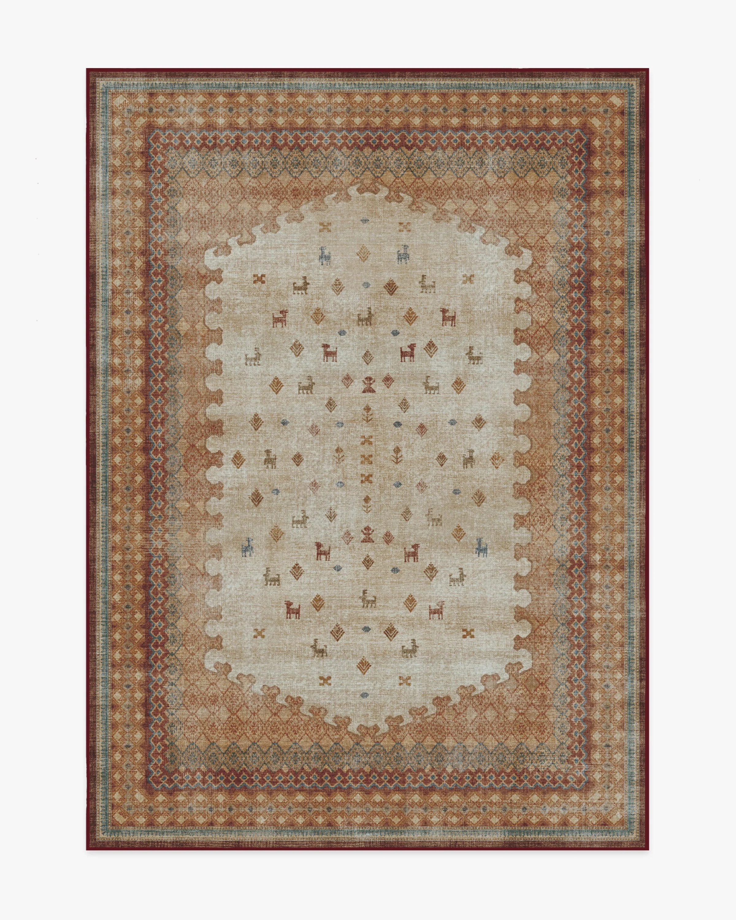 Mitra Multicolor Rug | Ruggable