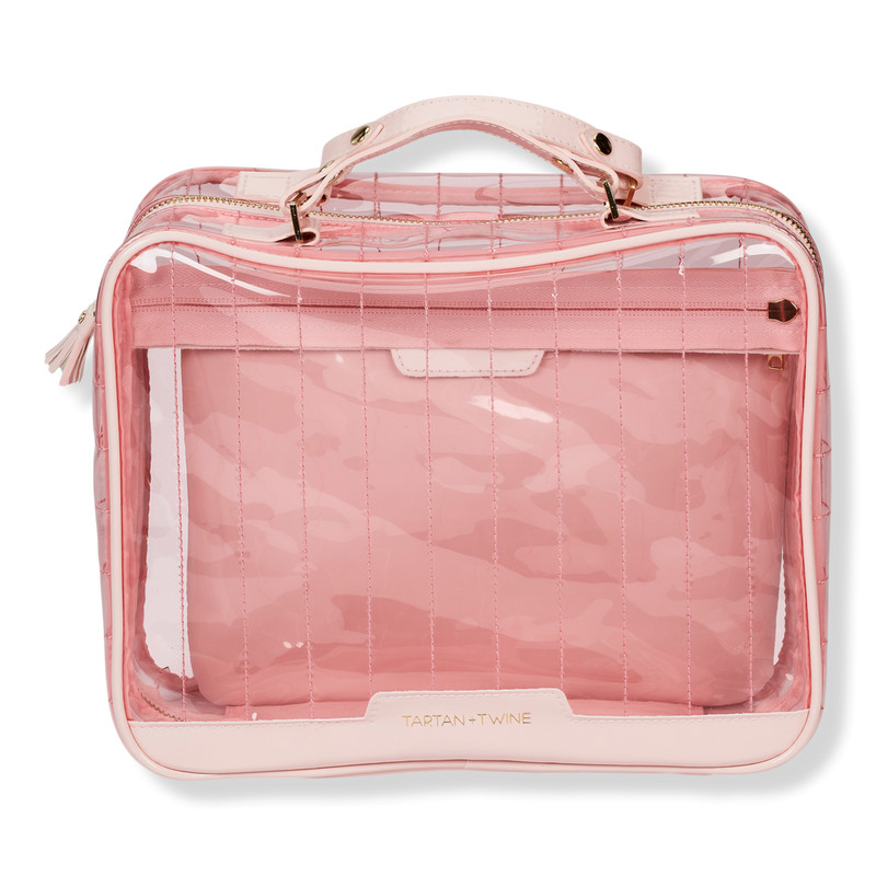 Pink Tinted PVC Deluxe Weekender | Ulta