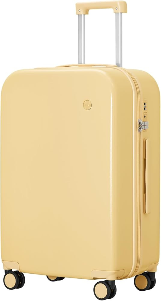 mixi Luggage Suitcase with Spinner Wheels, Hardside Rolling Suitcase PC with Cover & TSA Lock Lig... | Amazon (US)
