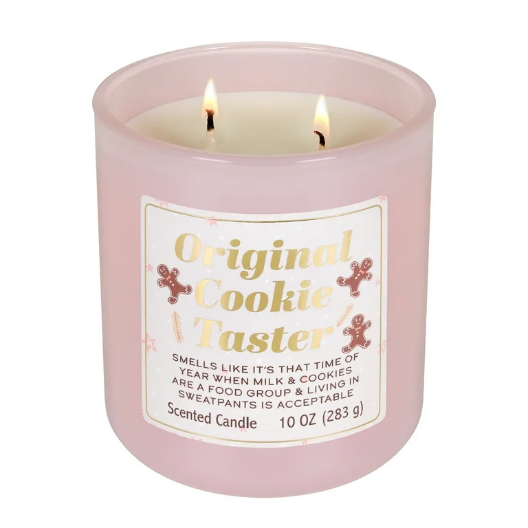 Mainstays Chocolate Chip Vanilla Cookie Scented Candle, Single-Wick, 10 oz | Walmart (US)