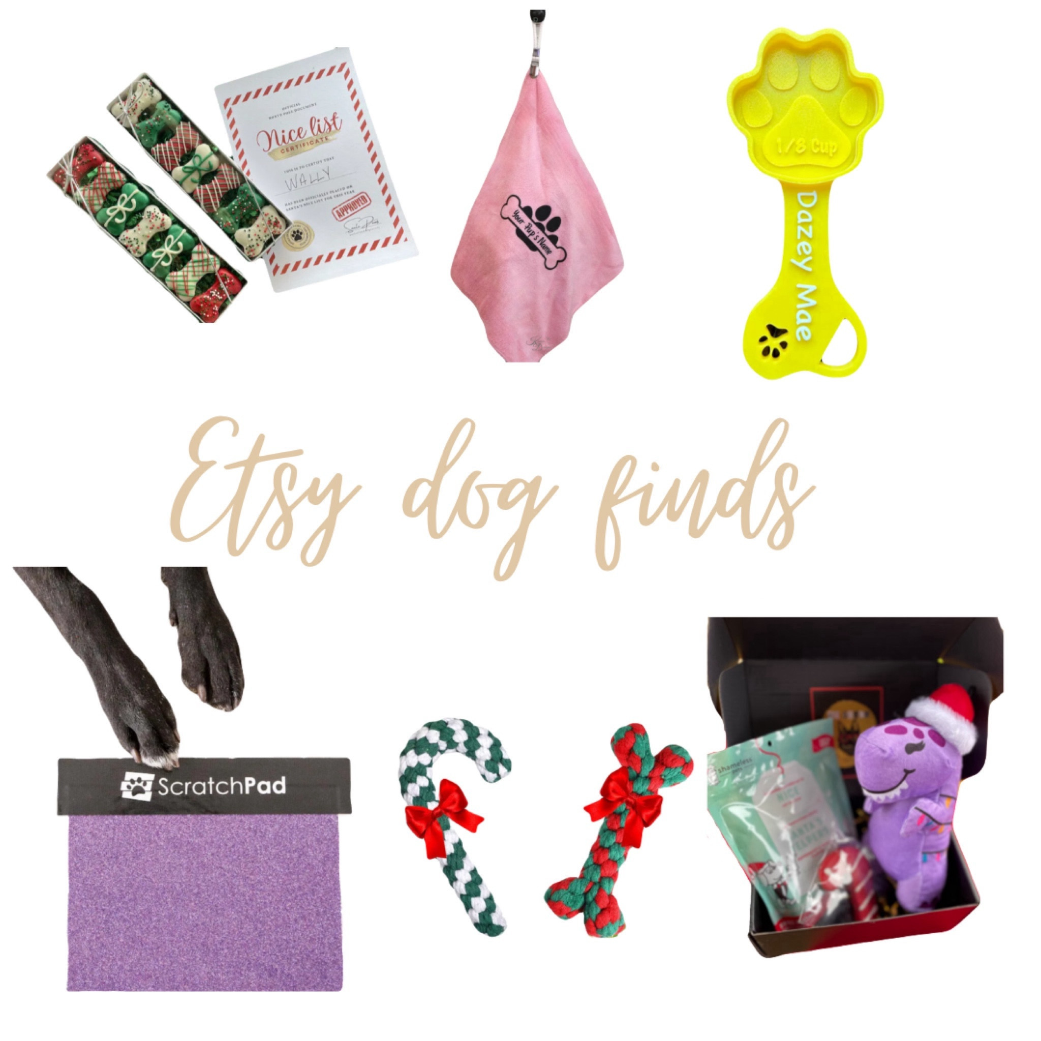 #gifts
#giftsfordogs
#christmas
#christmasgifts
#etsy

#LTKsalealert #LTKHoliday #LTKGiftGuide