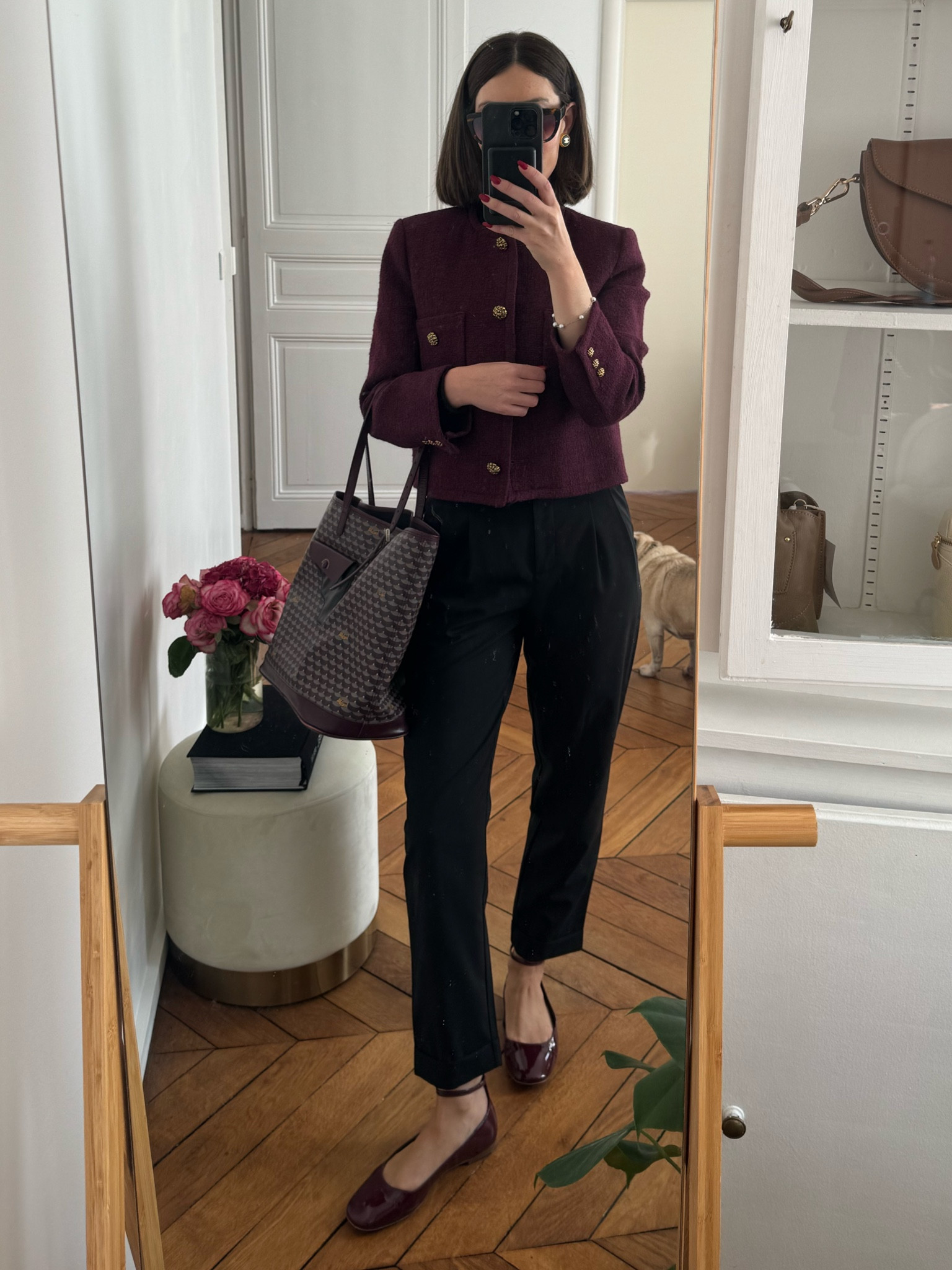 #fallfashion #falloutfit #falloutfitidea #burgundyblazer #parisianstyle

#LTKSeasonal #LTKFallSale