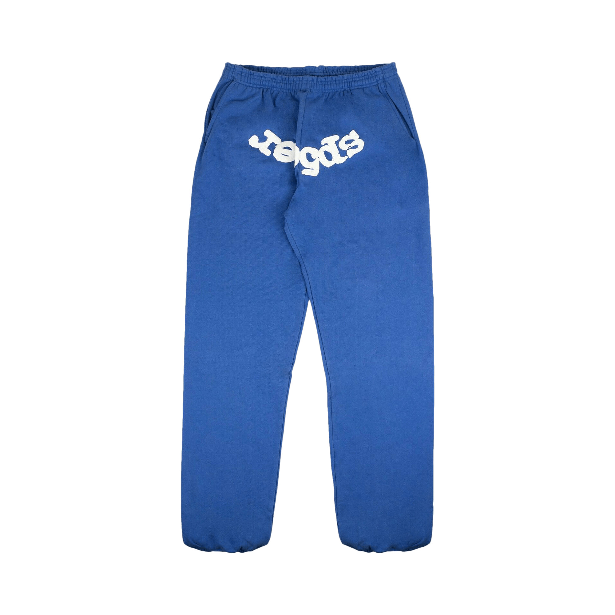 Sp5der Logo Jogger Sweatpants 'Blue' | GOAT