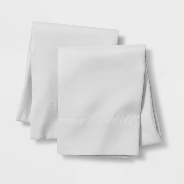 Set of 2 Solid Pillowcases - Pillowfort™ | Target