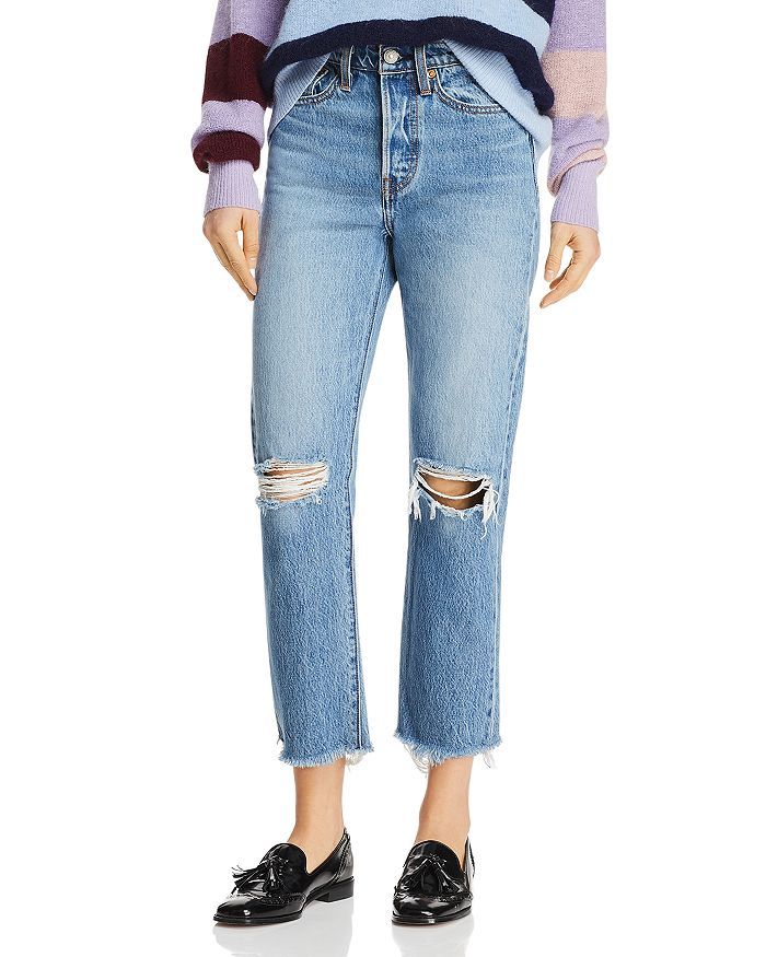Wedgie Straight Jeans in Uncovered Truth | Bloomingdale's (US)