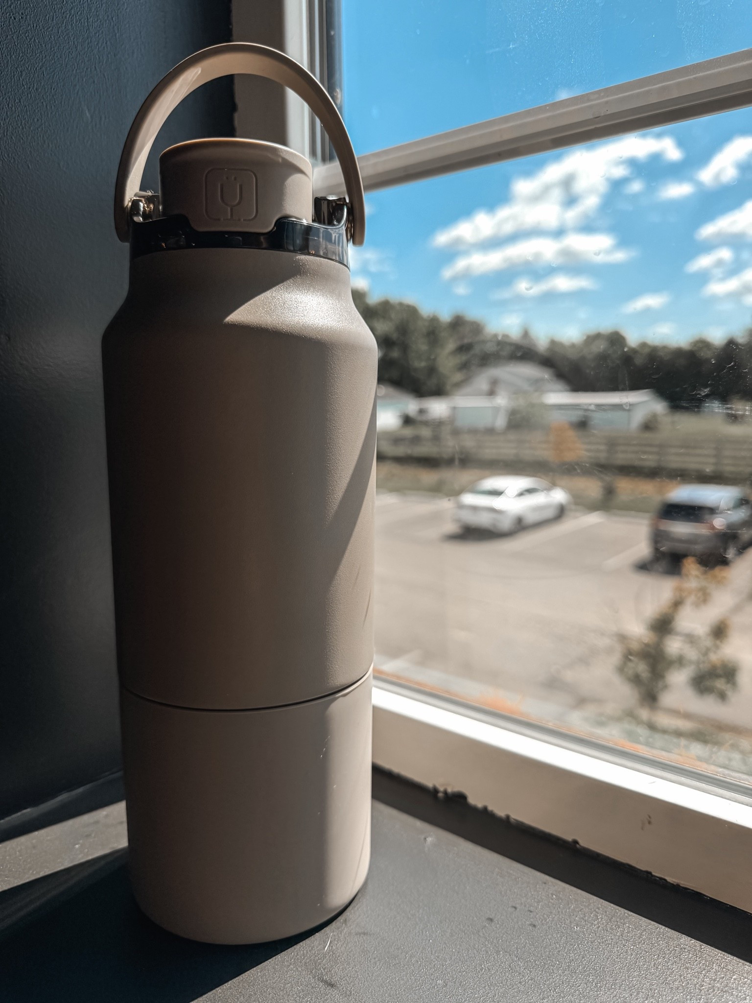 And the BrüMate Rise is now my gym emotional support water bottle 🙌🏽 This is my first experience with the Rise series — the handle makes it easy to carry around & the silicone sleeve prevents dings. The only thing I wish is that it fit in my cup holder but it’s still leakproof so I can just throw it on my seat or bag! And the color is good for my neutral heart but that was a given!

*35 oz in the Mocha 

#sponsored

#LTKActive #LTKTravel #LTKfitnessgoals