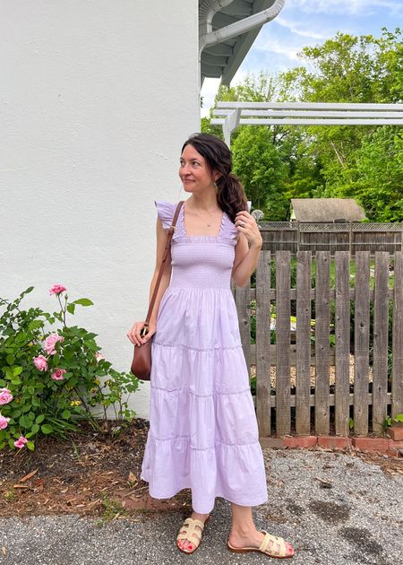 I cannot get enough of shades of lavender right now & this smocked dress! It’s simple yet flattering, such a versatile piece (wear with sneakers or dress it up with heels!), made of organic cotton, & under $70! 

#LTKFindsUnder100 #LTKParties #LTKSeasonal