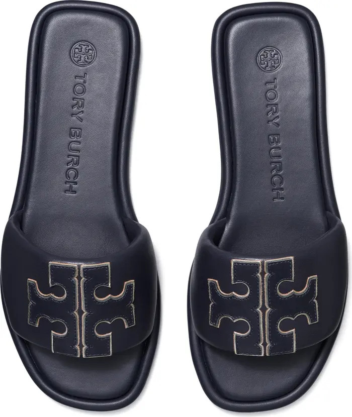Double-T Leather Sport Slide Sandal (Women) | Nordstrom