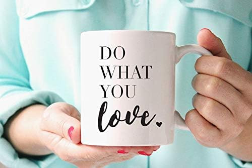 Inspirational Mug Do What You Love Mug Quote Mug Coffee Mug Gift for her Gift f Best Friend Chris... | Amazon (CA)