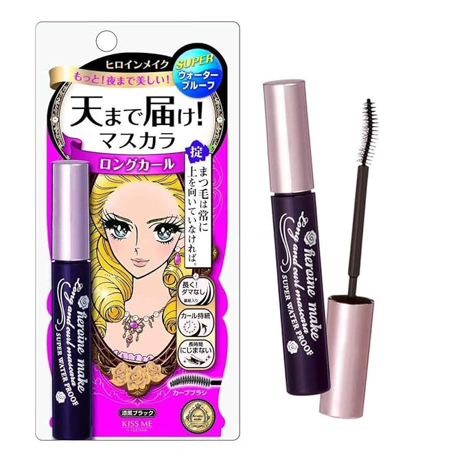HEROINE MAKE Long and Curl Mascara Super WP 01 Jet Black (1 Pack) | Amazon (US)
