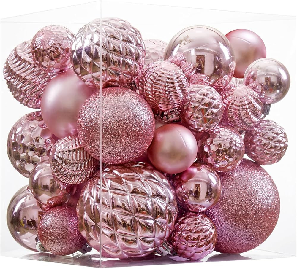 Christmas Balls Ornaments -36pcs Shatterproof Christmas Tree Decorations with Hanging Loop for Xm... | Amazon (US)
