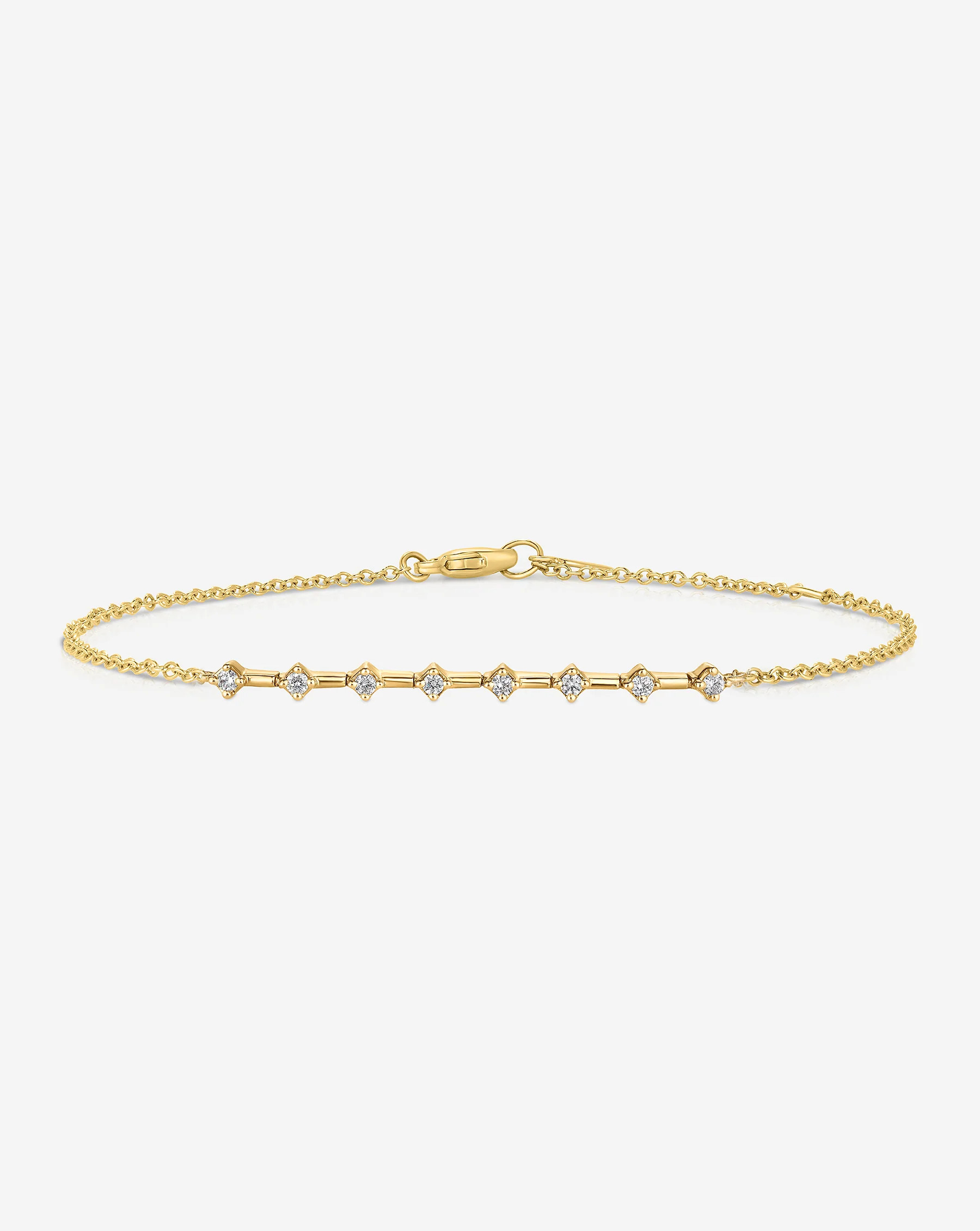 Diamond Station Bracelet | Ring Concierge