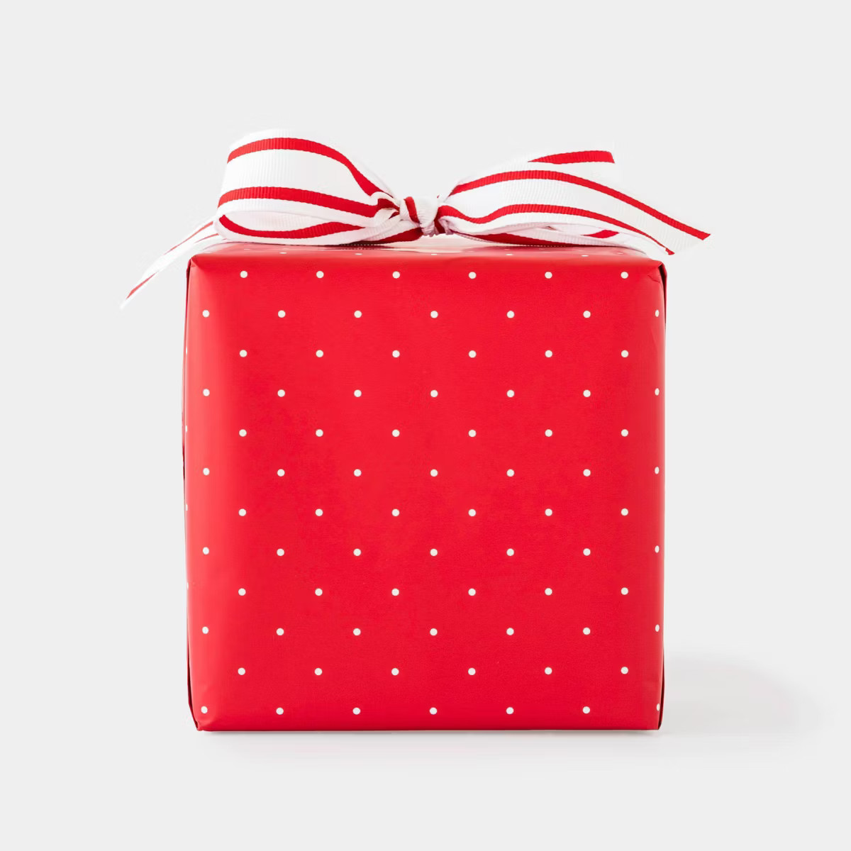 White Swiss Dots on Red Gift Wrap - Sugar Paper + Target | Target