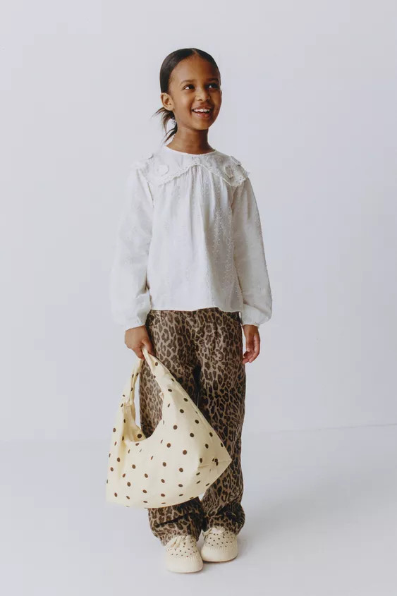 ROMANTIC EMBROIDERED SHIRT | Zara UK