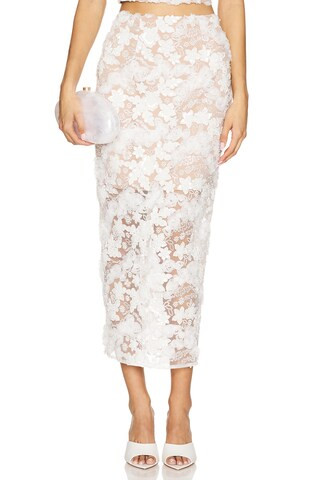 ELLIATT Vonni Skirt in Ivory from Revolve.com | Revolve Clothing (Global)