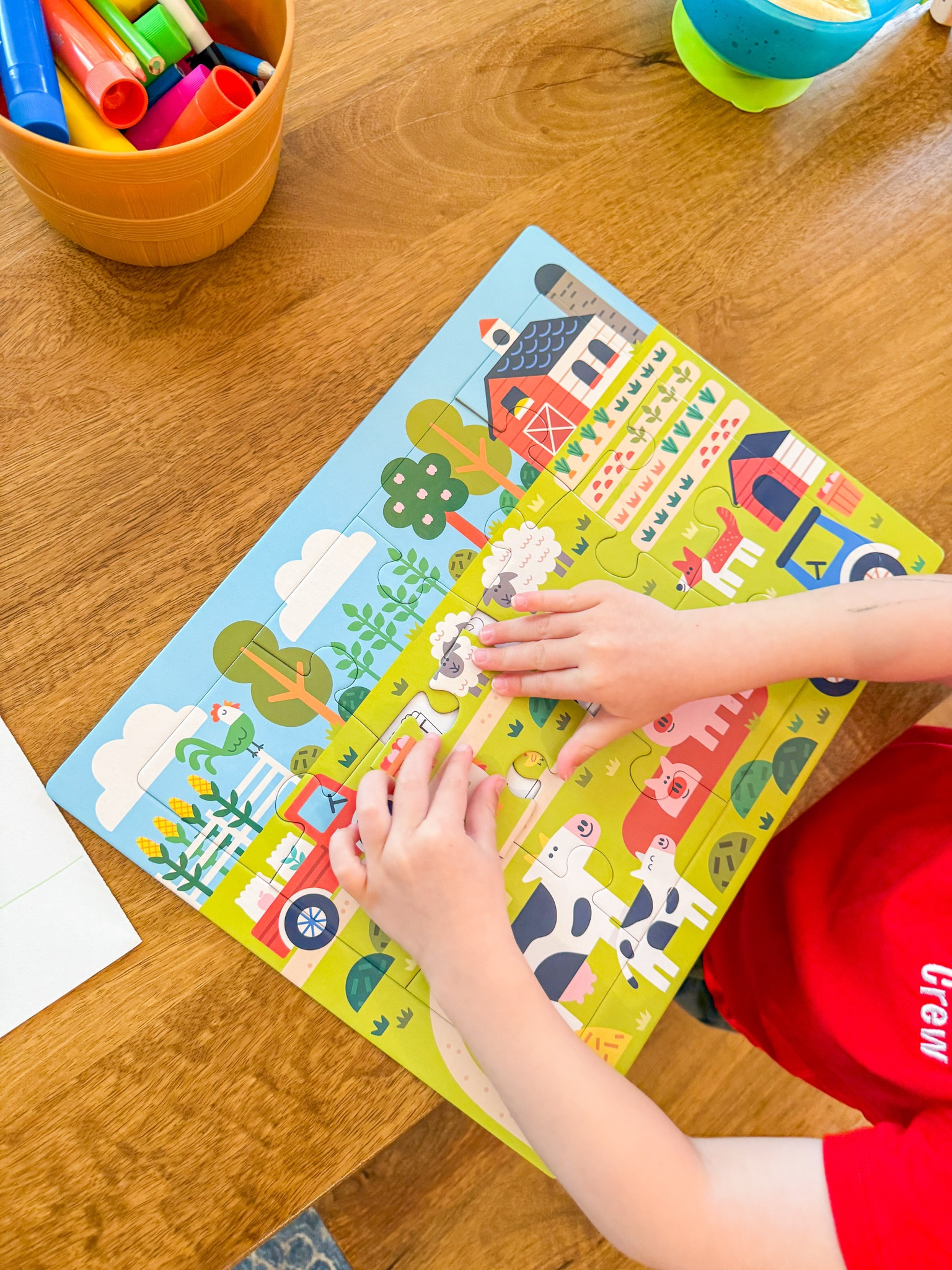 Puzzles we are currently loving for some morning work time. Great for 3+ ages 

#LTKKids #LTKFamily