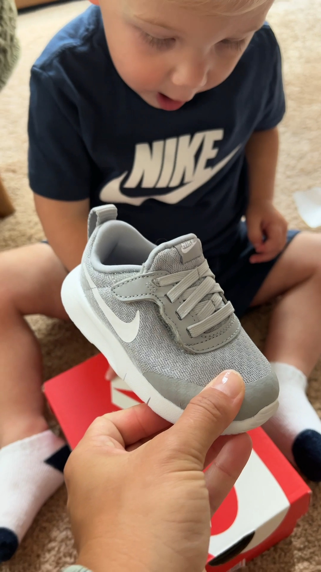 Toddler Nike Shoes that are easy to get on and off! #kidshoes #ootd #nike 

#LTKKids #LTKShoeCrush #LTKActive