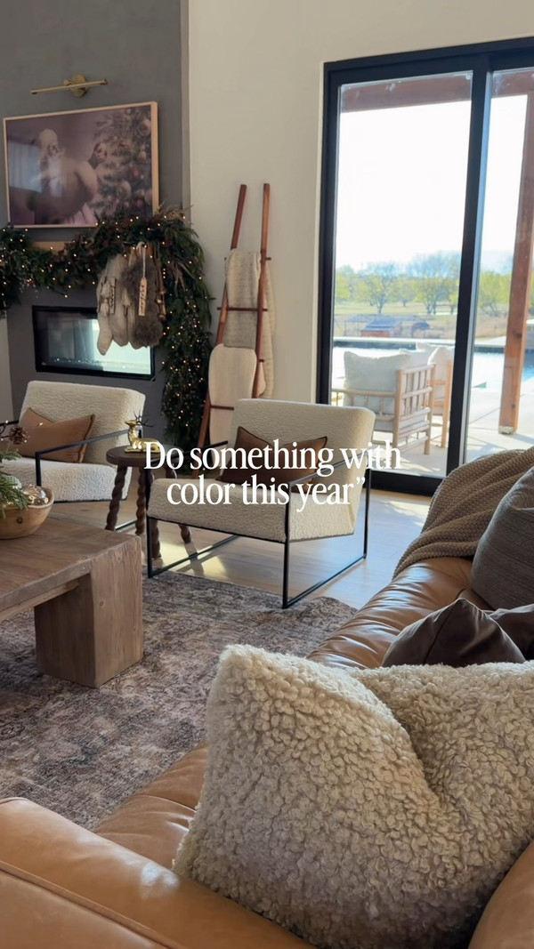 Our home feels extra cozy this year with all the holiday touches.