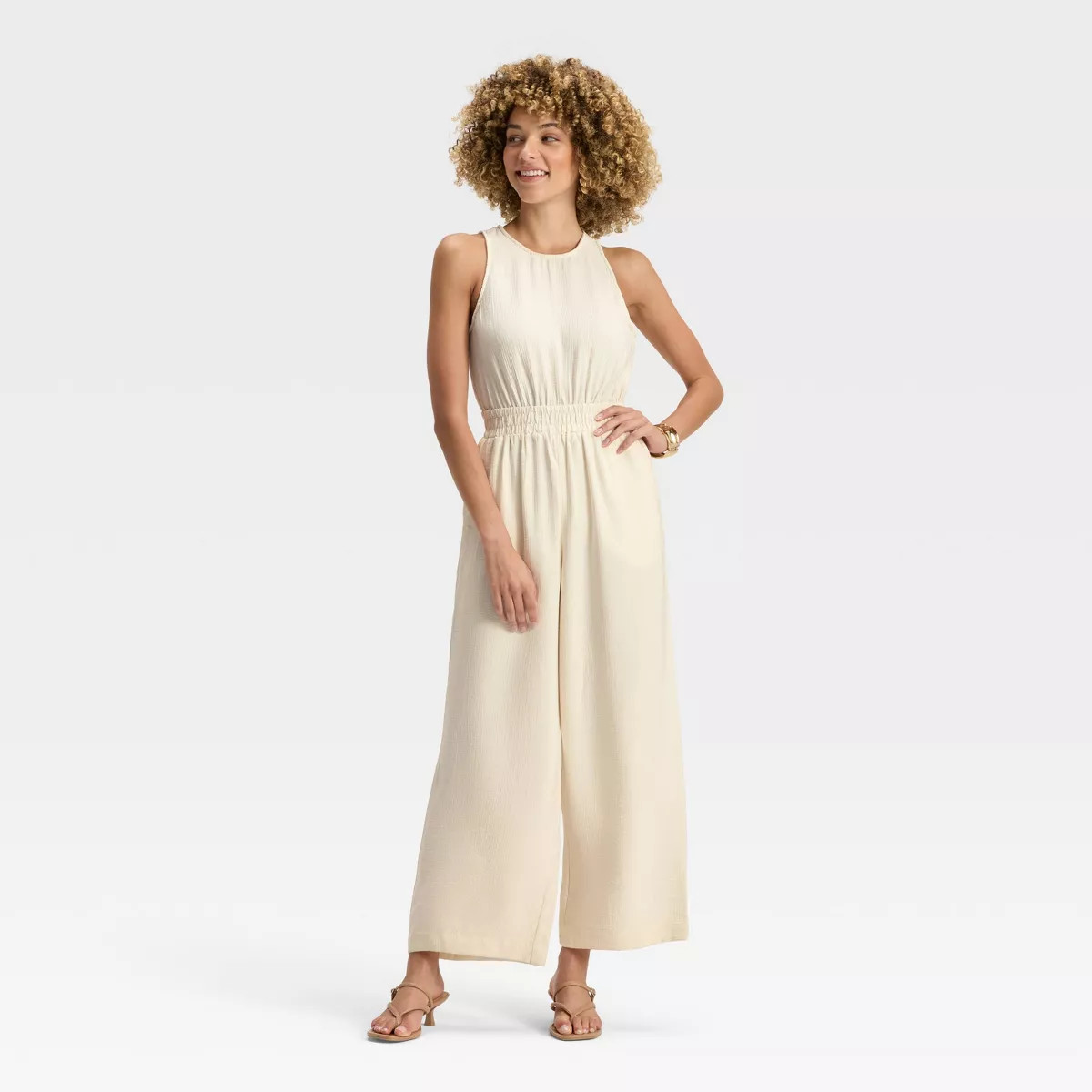 Women's Modern Gauze Jumpsuit - A New Day™ | Target