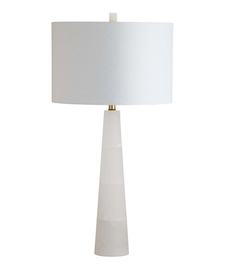 White Cone Base Table Lamp | Zulily