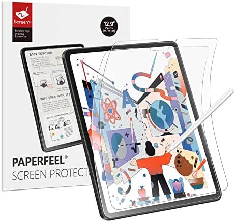 BERSEM [2 PACK] Paperfeel Screen Protector Compatible with iPad Pro 12.9 Inch (2021&2020&2018),iP... | Amazon (US)