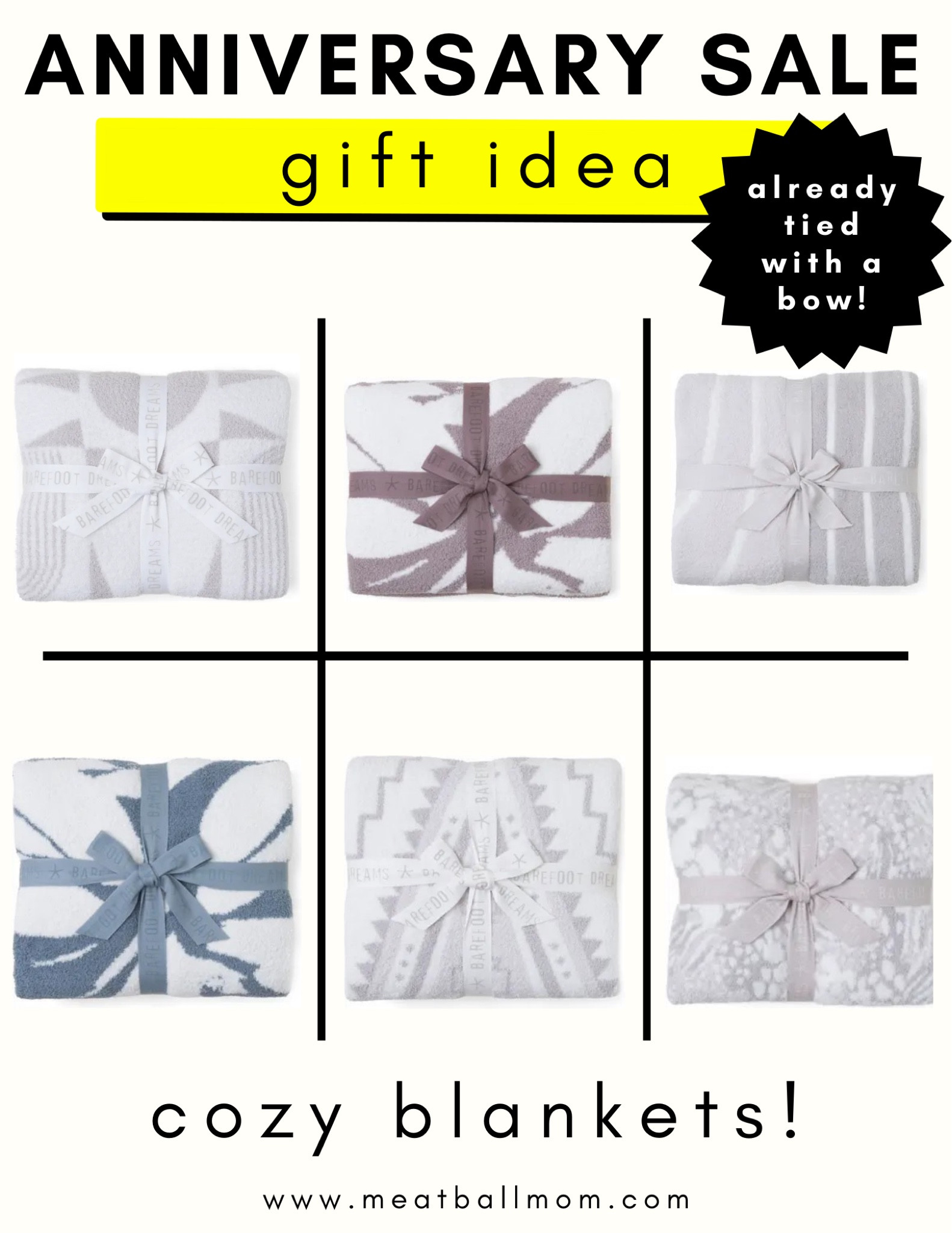 Nordstrom Anniversary Sale Preview - barefoot dreams blankets!

Barefoot dreams blankets make  great gift idea - and already tied with a bow!

Lots of pretty patterns and colors  - these cozy blankets are perfect in any home. 





Nordstrom anniversary Sale, NSALE , anniversary sale , nordstrom finds

#LTKxNSale #LTKsalealert #LTKhome