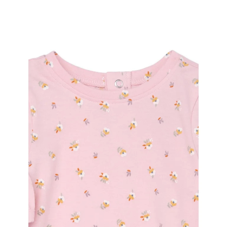 easy-peasy Baby Long Sleeve Dumpling Bodysuit, Sizes 0-24 Months | Walmart (US)