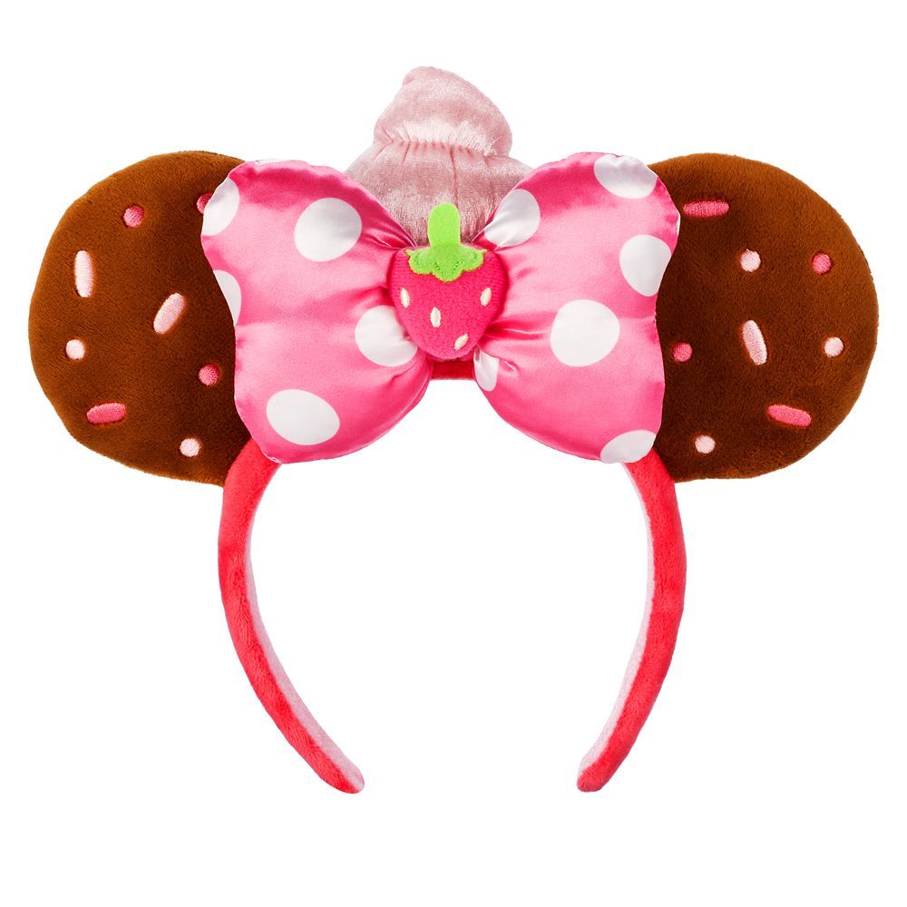 Minnie Mouse Strawberry Cupcake Disney Munchlings Ear Headband for Adults | Disney Store