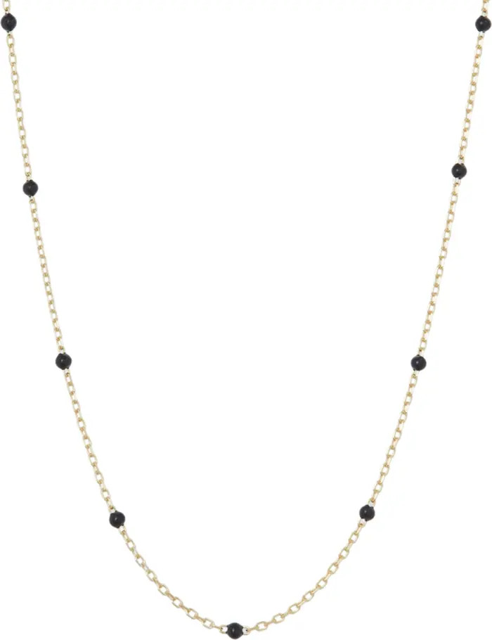Enamel Dot Station Necklace | Nordstrom