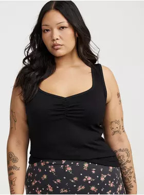 Jacquard Sweetheart Tank | Torrid (US & Canada)