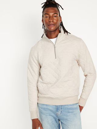 Quilted 1/4-Zip Pullover | Old Navy (US)