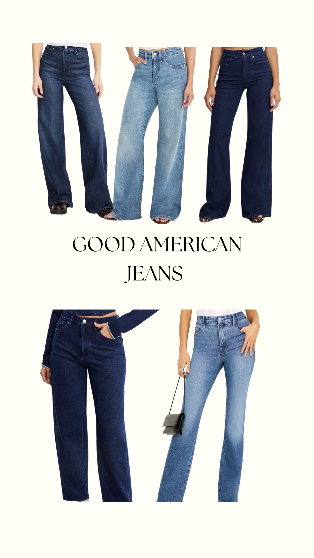 Plus size friendly Good American Jeans! I also uploaded a try on haul with these pieces and sizing included as well! 

(Good American jeans, plus size denim finds, plus size try on haul) 

#LTKPlusSize