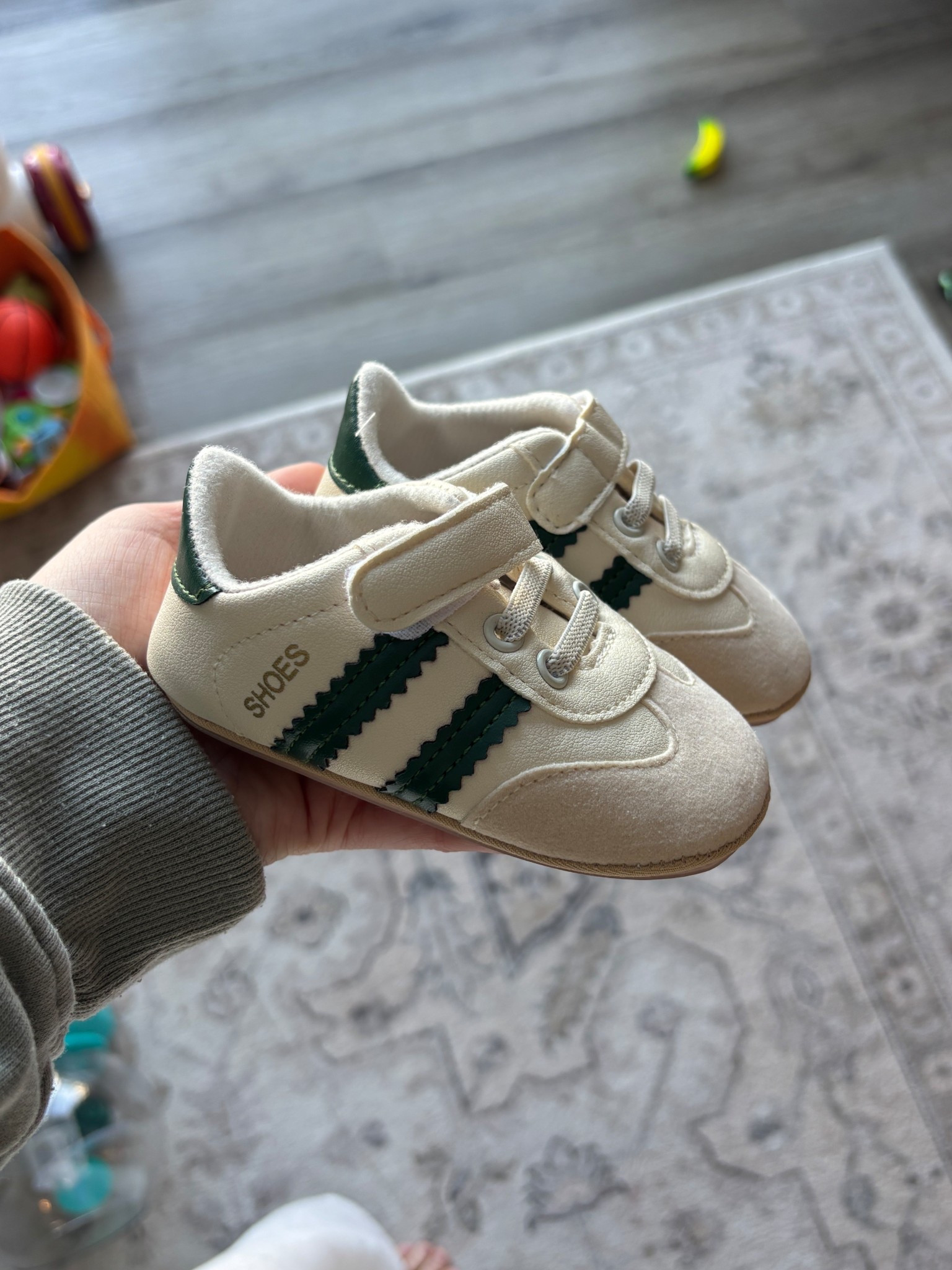 Hang on about to go get every color. I bought these for my 11 month old baby and they fit perfectly! They’re literally only $14.

#LTKBaby #LTKBump