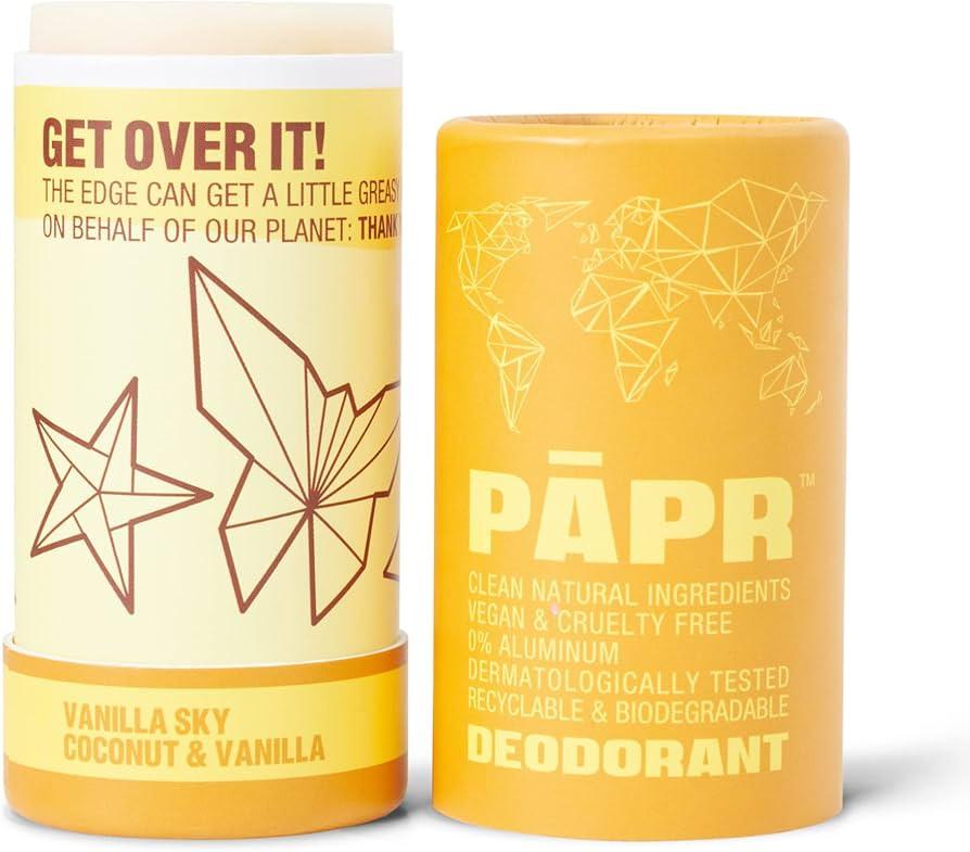 PAPR - Nature Powered, Clinically Proven, All Natural Deodorant in Zero Waste Paper Packaging (Va... | Amazon (US)