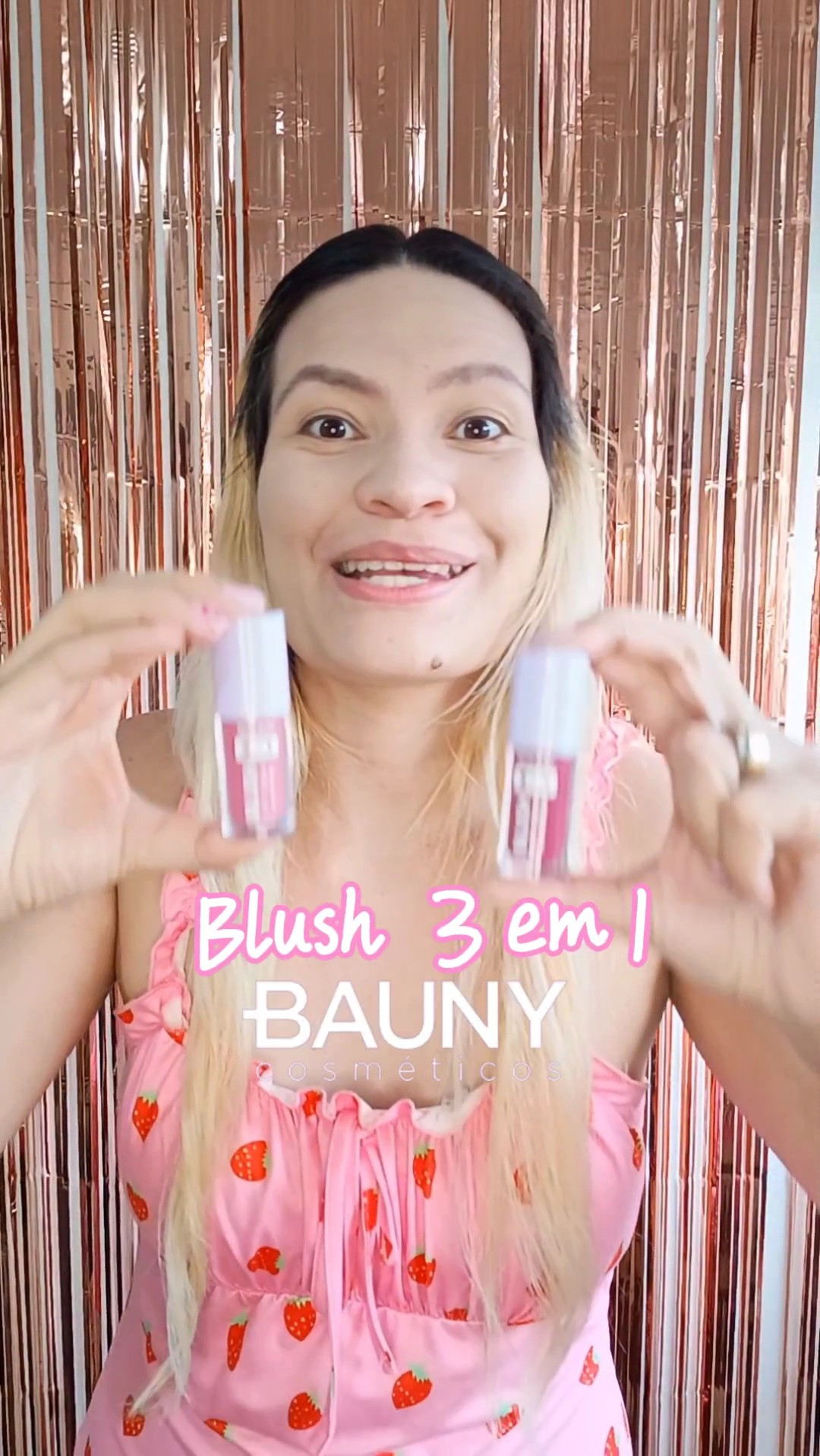 Blush Soft Cream 3 em 1 da @bauny Tem disponível em 6 cores, estou usando a cor Dreamy como blush e nos olhos ✔️E a cor Princess nos lábios ✔️Tem Vitamina E ✔️Constrói Camada ✔️ É Vegana ✔️Não é Testado em Animais ✔️ Use meu cupom "GAROTASORRRISO" e ganhe 10% de desconto no site da Bauny (link nos Stories) 💜E Aí Você já conhece o blush soft cream da Bauny? Me Conta 💭💭 #bauny #blushsofycream #testandomaquiagem #blush #baunycosmeticos #maquiagemdabauny #afiliadobauny #influenciadora #beleza #dicadebeleza

#LTKbrasil #LTKbeleza
