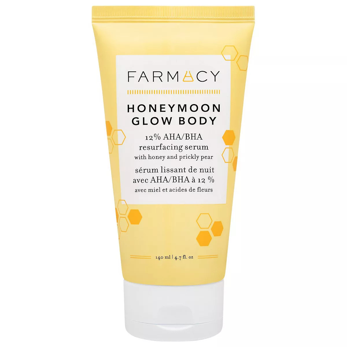 Farmacy Honeymoon Glow Body 12% AHA/BHA Bump-Smoothing Night Serum | Kohl's