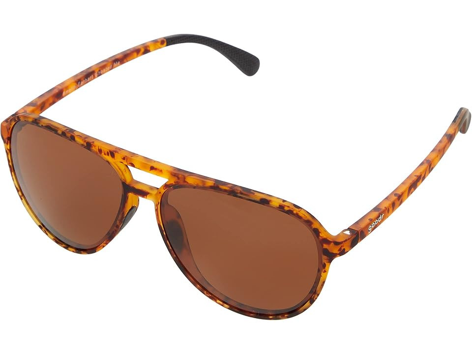 goodr Amelia Earhart Ghosted Me (Brown) Fashion Sunglasses | Zappos