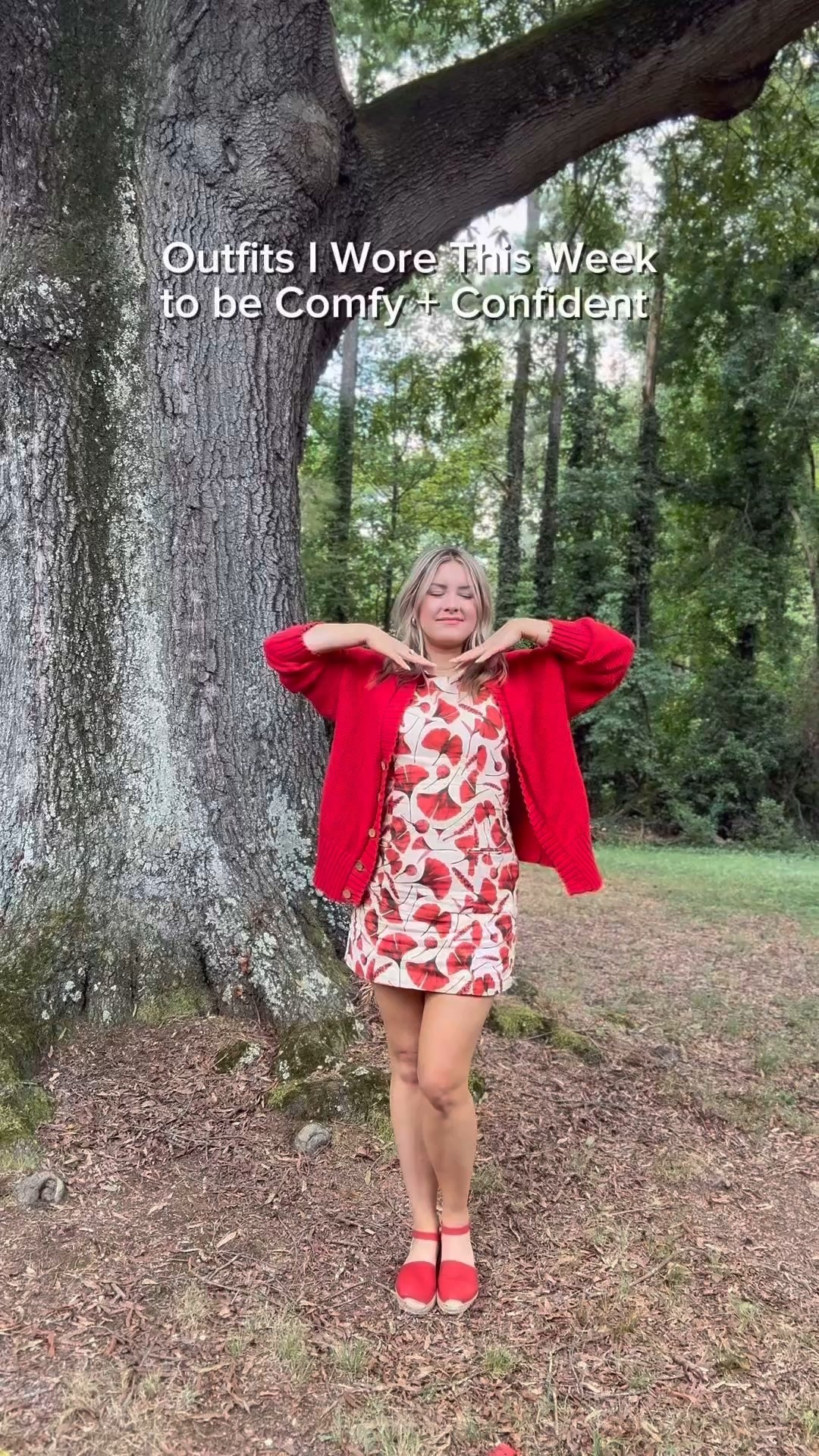 Four outfits for a lovely cool August week. Excited to bring more layers and sweaters into the mix as we enter fall outfit season! 52 and about 140 pounds I usually wear a medium or large on the bottom and a smaller medium on top. I like to size up in pants!

#LTKFindsUnder50 #LTKPetite #LTKStyleTip