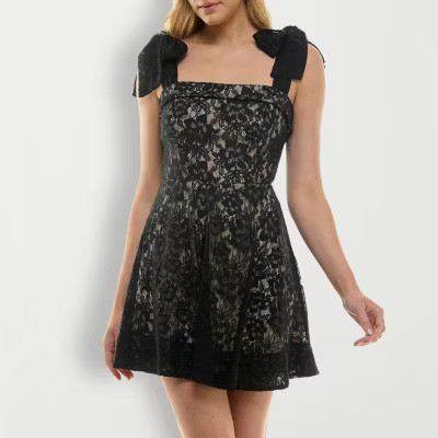 Trixxi Womens Sleeveless Fit + Flare Dress Juniors | JCPenney