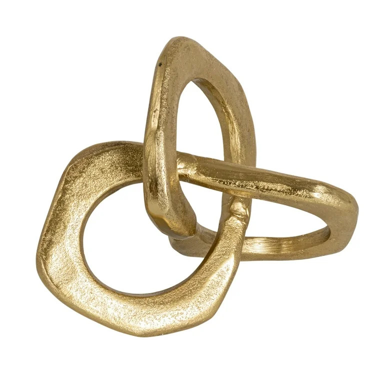 Bloomingville Gold Abstract Metal Figurine | Walmart (US)