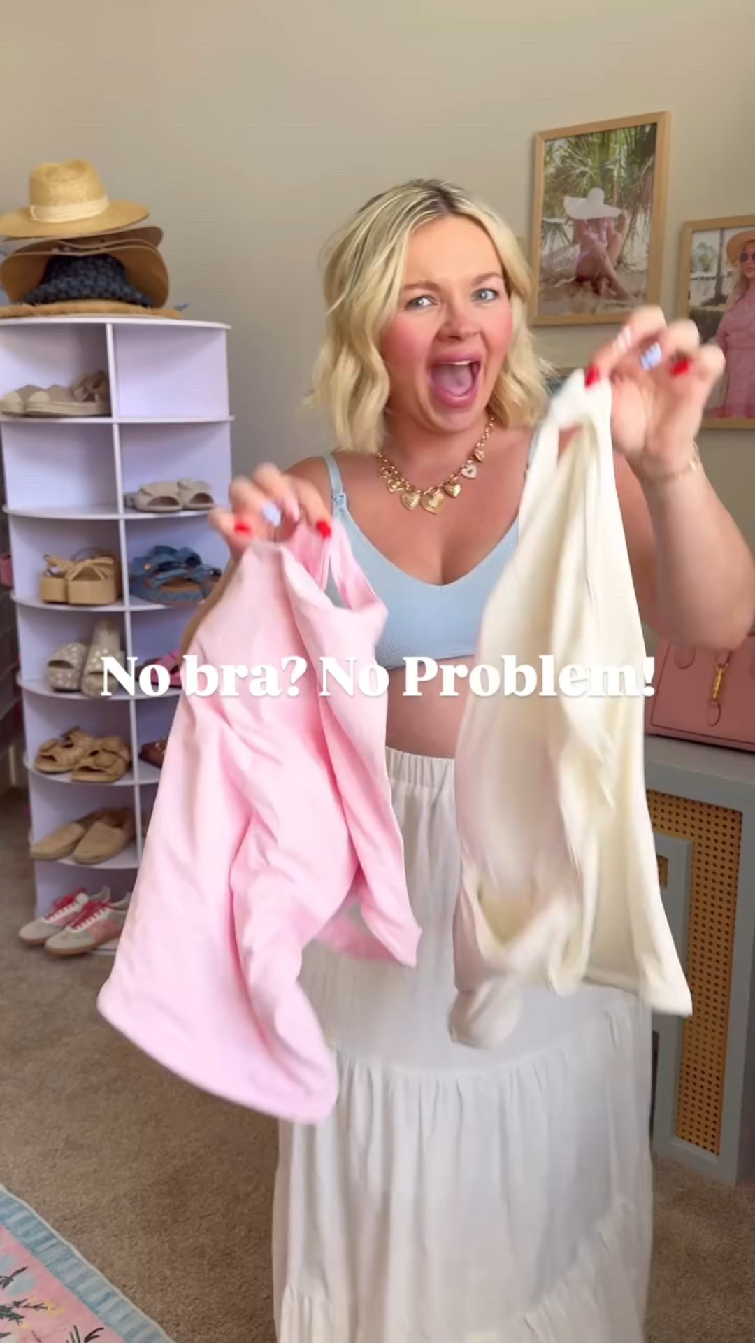 🌸I don’t have time to match socks, let alone bras and tanks 😂 This built-in bra tank from Amazon is doing the most - comfy, flattering, and no more sloppy straps 🙌🏼 ANNND they’re on deal right now so RUN! 🏃‍♀️ It’s giving “mom hack of the summer.” 💁‍♀️

🛍️ Linked on my LTK + Amazon Storefront 

#MomHackStyle #momoutfit 
#BuiltInBraTank
#NoBraNeeded
#fitseverybody #EasyMomOutfit

#LTKMidsize #LTKSeasonal