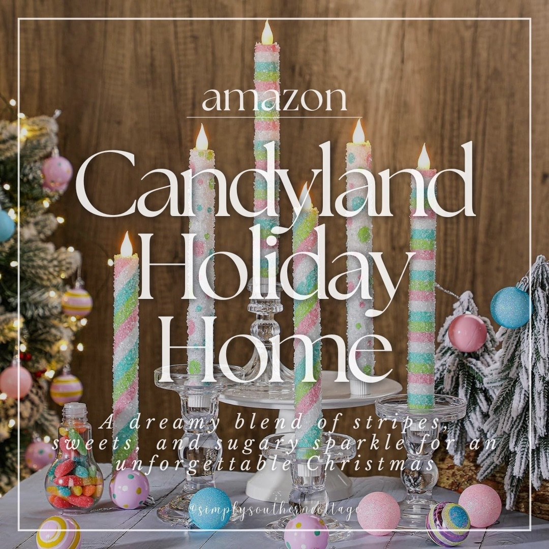 Amazon Candyland Holiday Home - a dreamy blend of stripes, sweets, and sugary sparkle for an unforgettable Christmas

Amazon, Amazon home, Amazon home decor, seasonal home, seasonal home decor, holiday home decor, holiday home decor inspo, Christmas, Christmas decor, Christmas home decor, gift guide, gift ideas, Christmas trees, stockings, holiday pillows, bubble lights, Christmas tree star, wreath, mugs, candyland, candyland holiday decor, pastel holiday decor 




#LTKHoliday #LTKHome #LTKGiftGuide