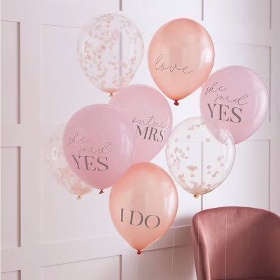 Mixed Pack Of Bachelorette Party Banner & Confetti Balloons | Target