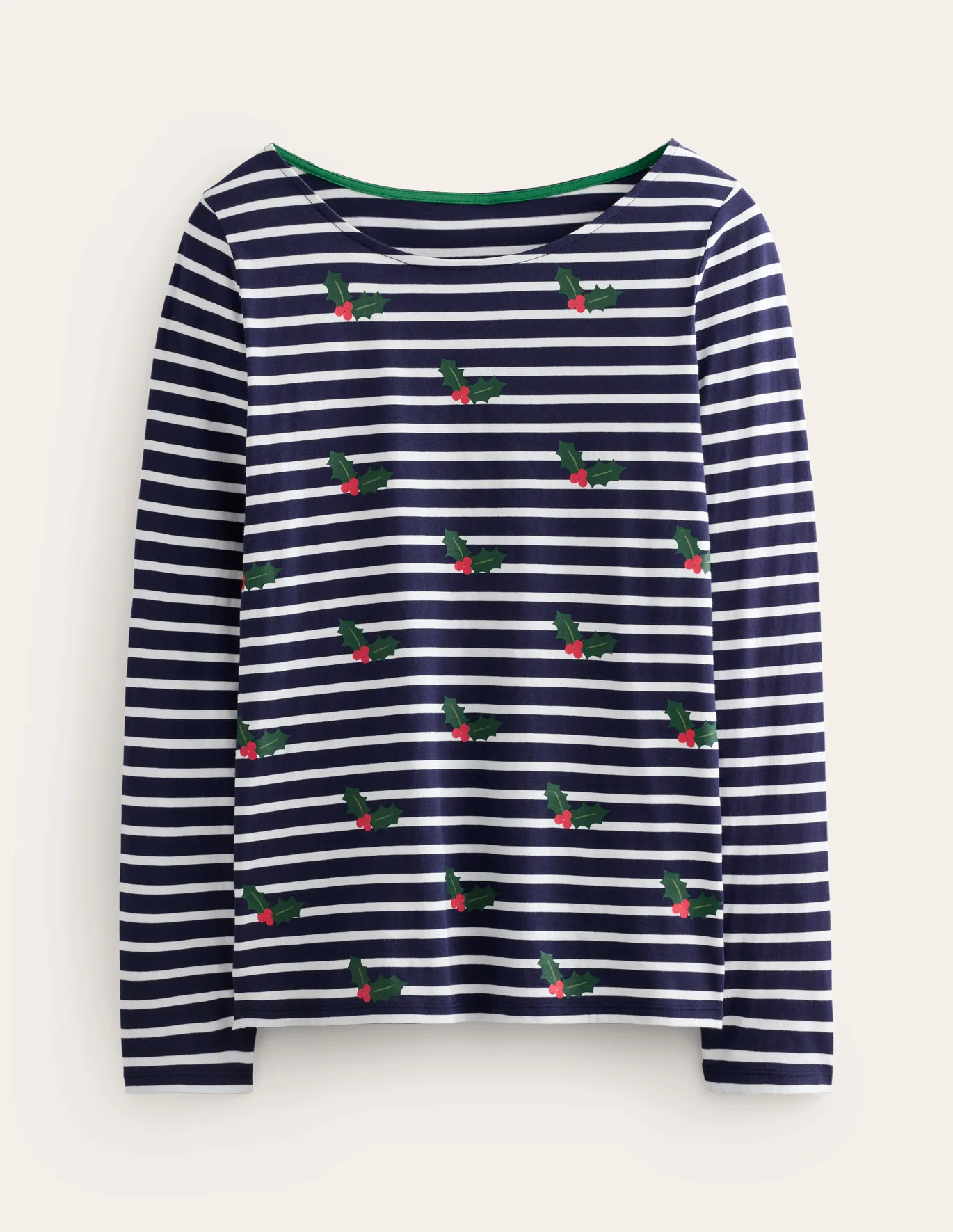 Ella Long Sleeve Breton | Boden (US)